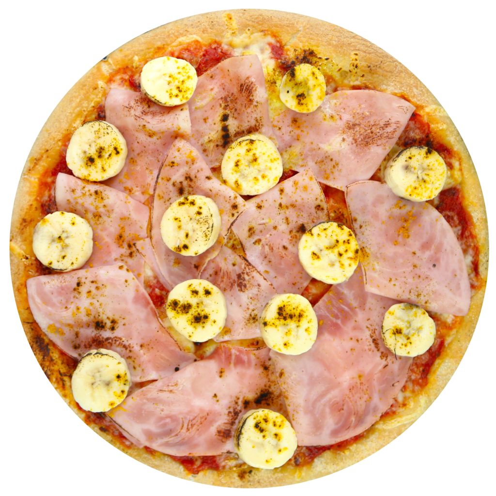 Bananen Pizza