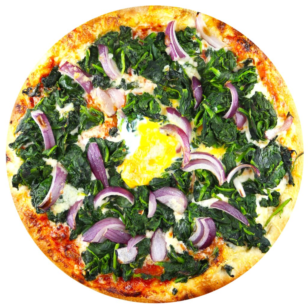 Spinat Pizza