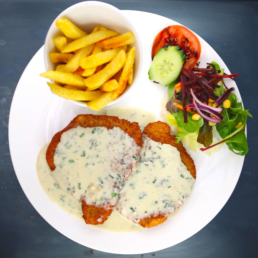 Schnitzel-Gorgonzola