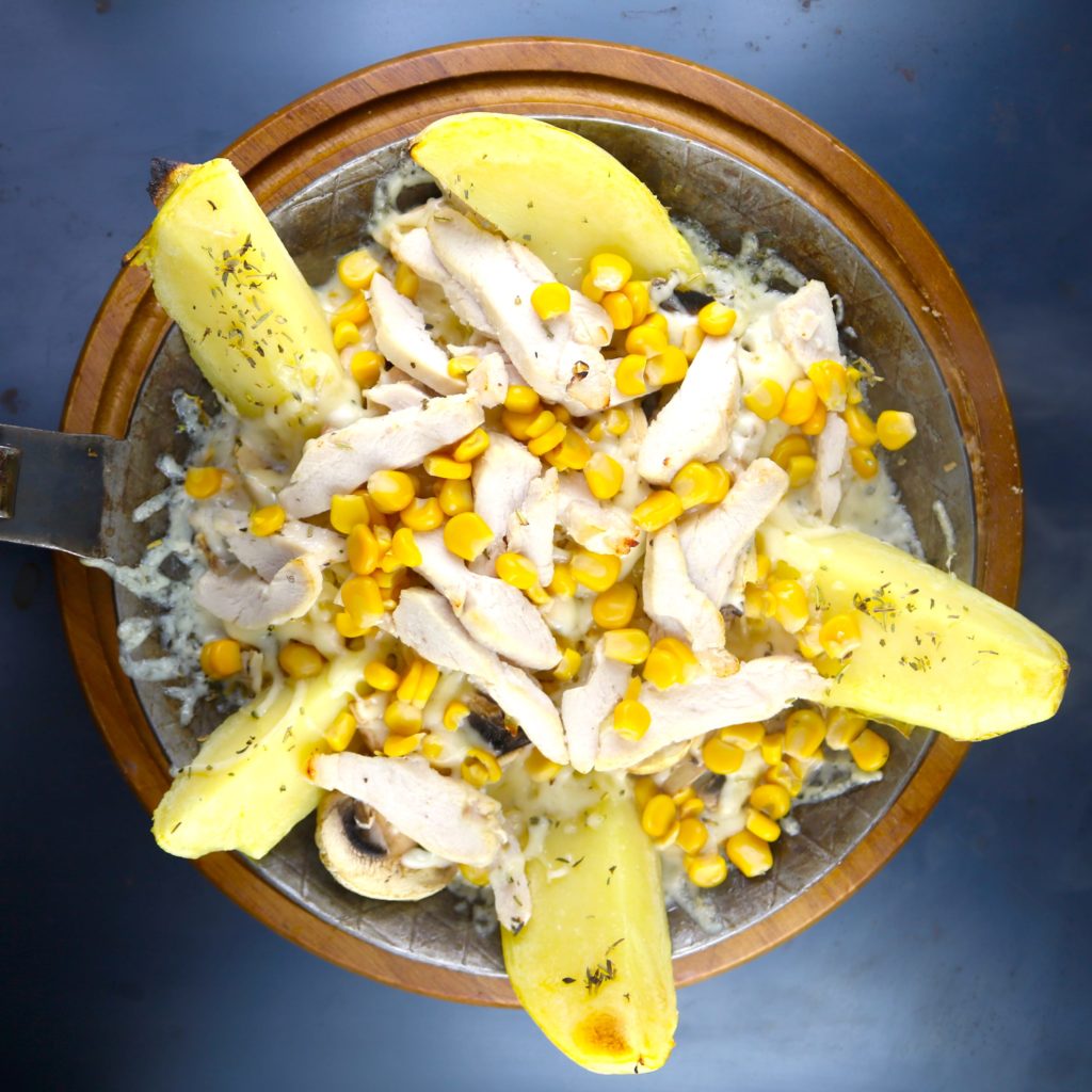 Hähnchen-Potato-Auflauf