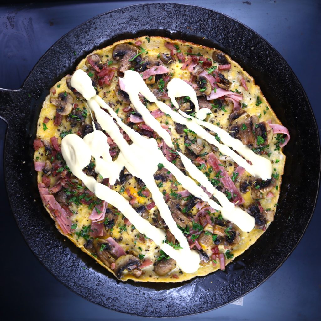 Omelett Champignon-Schinken