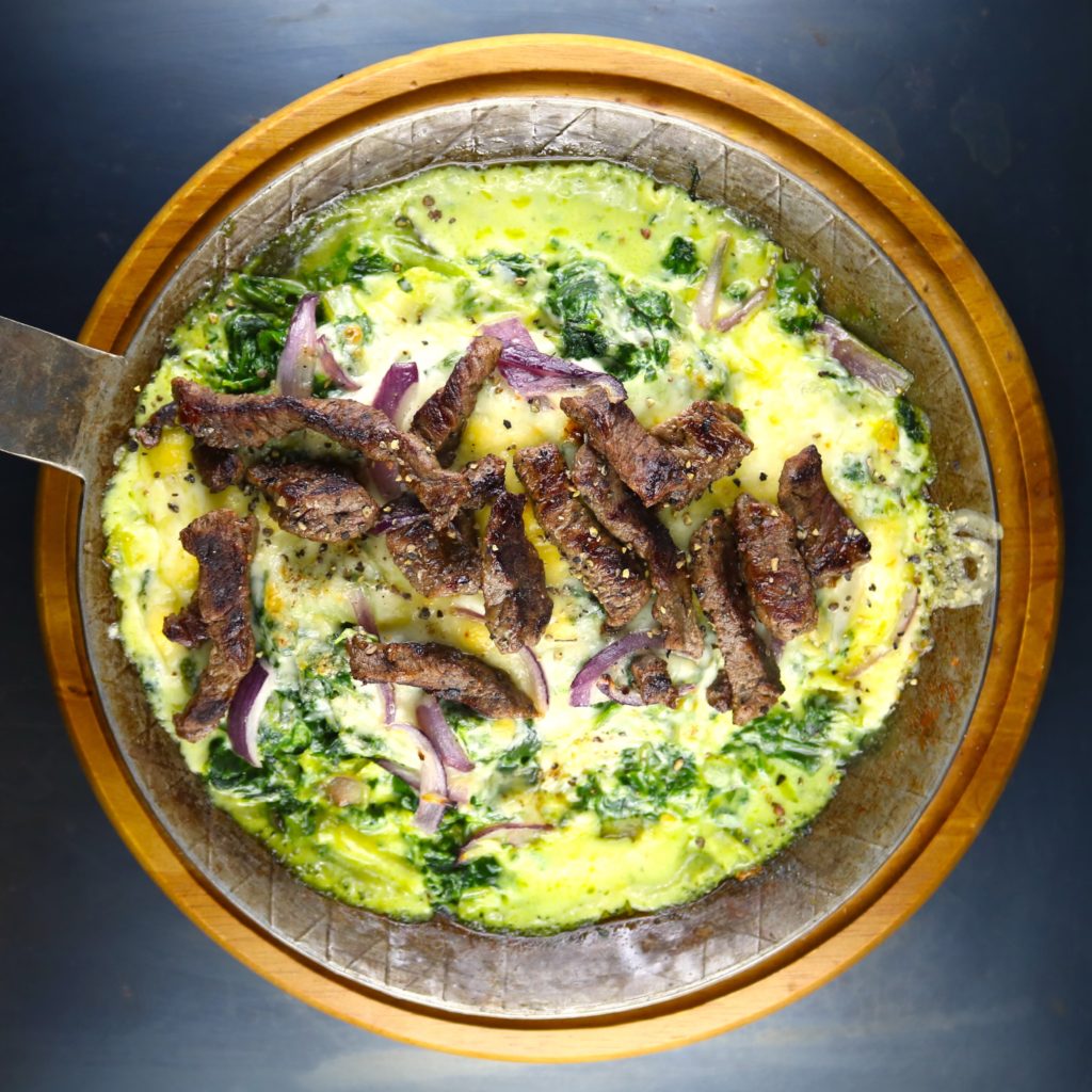 Hüft-Spinat-Auflauf