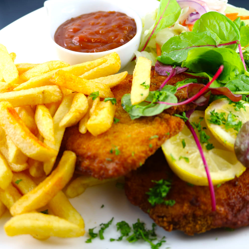 Puten-Schnitzel - Feuerstein Trappenkamp