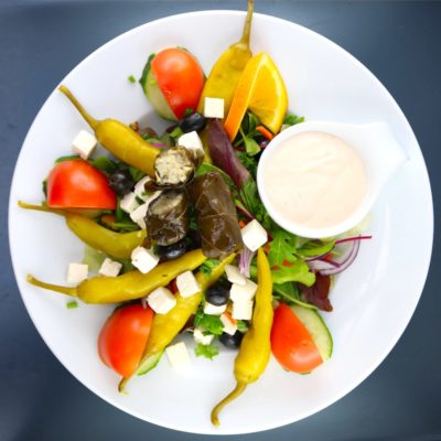 Griechische Salatplatte