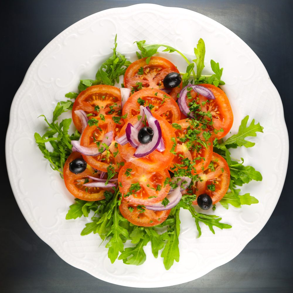 Kleiner Tomaten-Salat