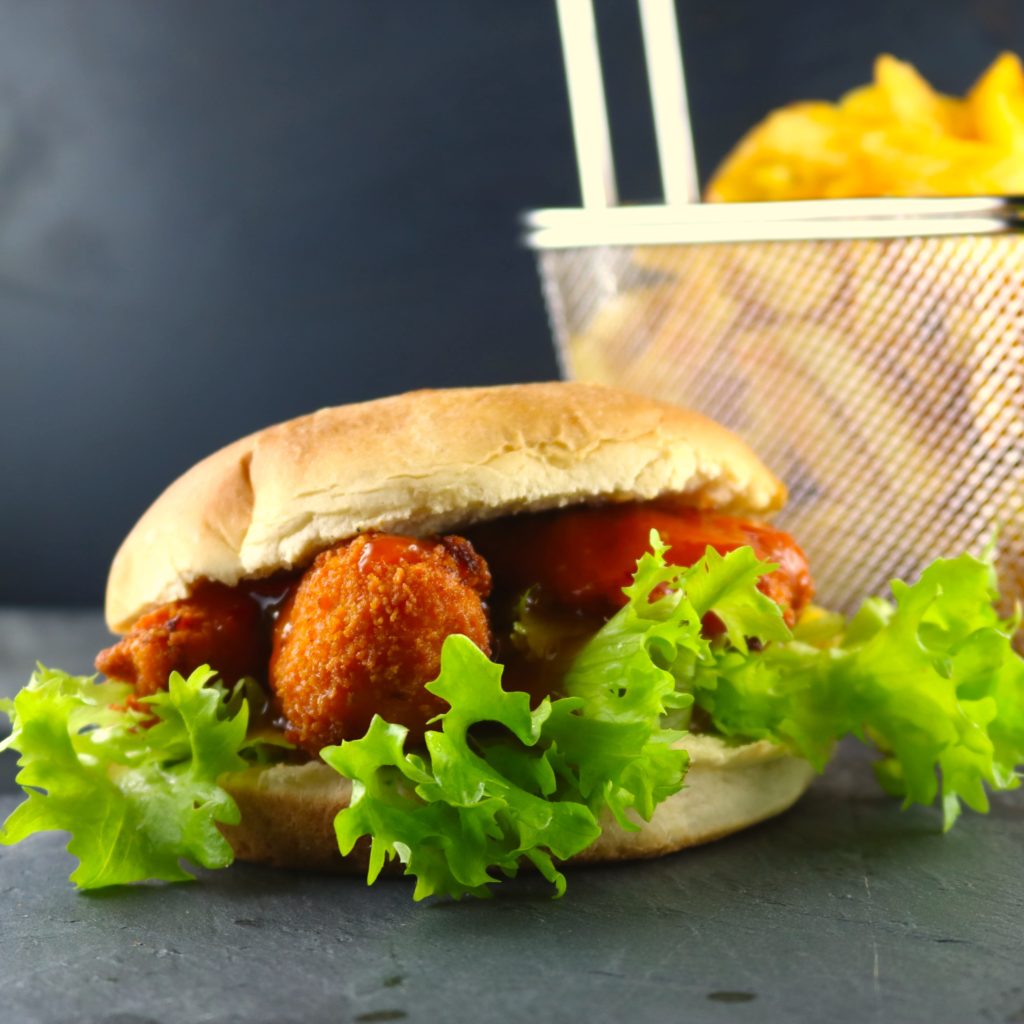 Chicken-Crossie Burger